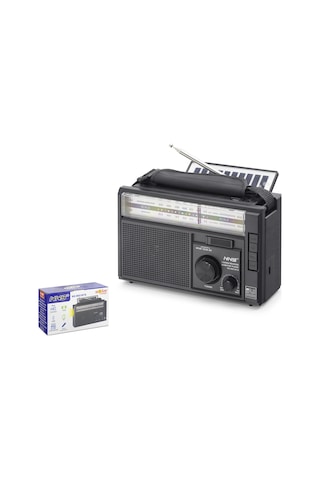 Nns Ns9951bts Bluetooth Nostaljik Fm Radyo Tws Usb Tf Aux Solar Şarjlı Taşınabilir Hoparlör