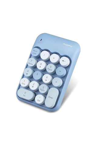 Kablosuz Retro Numpad 18 Tuşlu Numerik Muhasebe Ofis Klavyesi