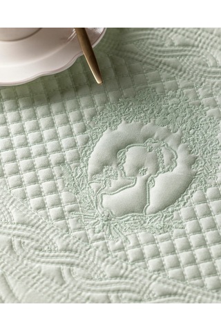 Allonnes 2'li Amerikan Servis - Mint Yeşili 8684427177549 Yeşil