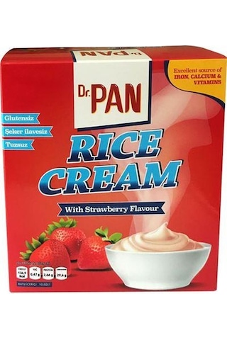 Dr Pan 3'lü Rice Cream Set Çikolata Vanilya Çilek 400 gr 3 Adet