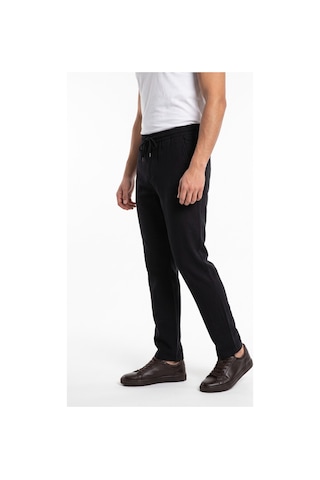 Mösyö Erkek Baggy Kalıp Müslin Kumaş Pantolon Bgl-st05592 Siyah