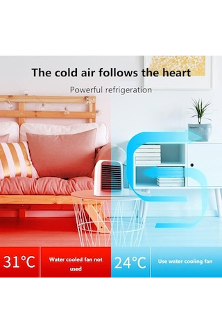 Jialan Mini Hava Soğutucu, Mini Klima, Taşınabilir Hava Soğutucu