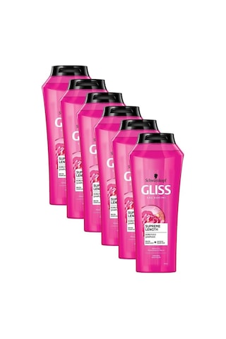 Gliss Supreme Length Şampuan 6 x 500 ML