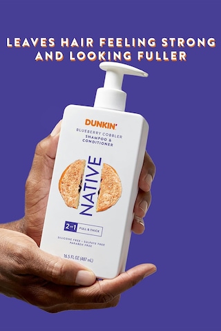 Native Dunkin Blueberry Cobbler 2 Si 1 Arada Şampuan Ve Saç Kremi 487ml Tüm Saçlar