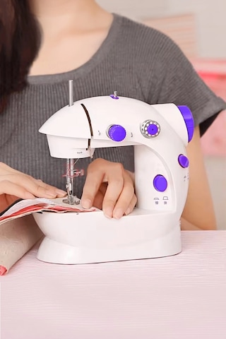 Mini Ev Tipi Dikiş Makinası Çok Renkli