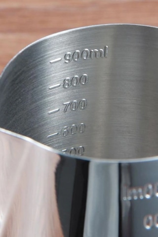 304 Çelik 900 Ml Kahve Süt Köpürtme Potu Sütlük Pitcher