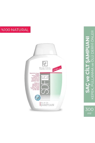 Dermo Clean SDF19 Saç ve Cilt Şampuanı 300 ML