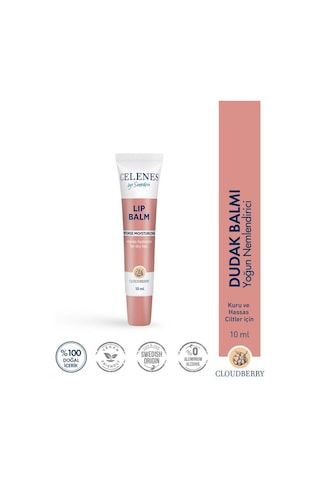 Celenes Cloudberry Yoğun Nemlendirici Lip Balm 10 ML