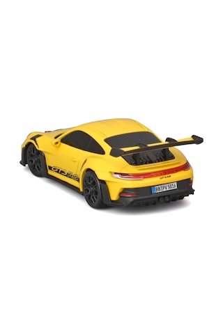 1/43 Mini Metal Drifters Kumandalı Araba - Porsche 911 Gt3 Rs Sar Sarı
