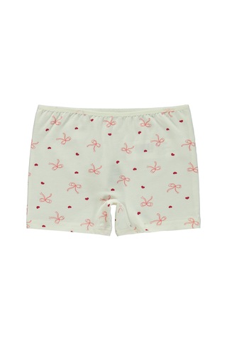 Civil Girls Kurdele 2-12 Yaş Kız Çocuk 2'li Boxer - Standart Çok Renkli