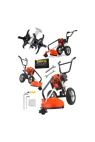 Deko Turkey DK2OB Çapalama + Ot Biçme Arabalı Tırpan Seti