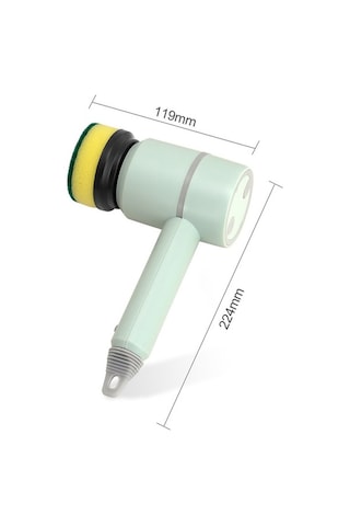 Fortunelane El Elektrikli Süpürge, Kablosuz, Mutfak/banyo, 4 Fırça, Pembe 1200mah Batarya