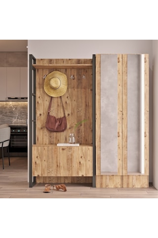 Robinhome Robin Home Vegas Serisi No 17 Vestiyer Portmanto Ayakkabılık