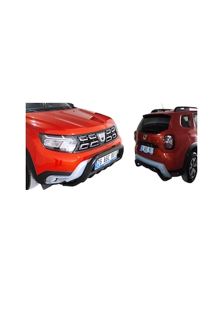 DACİA DUSTER SİYAH ÖN VE ARKA TAMPON KORUMA BAR Q60