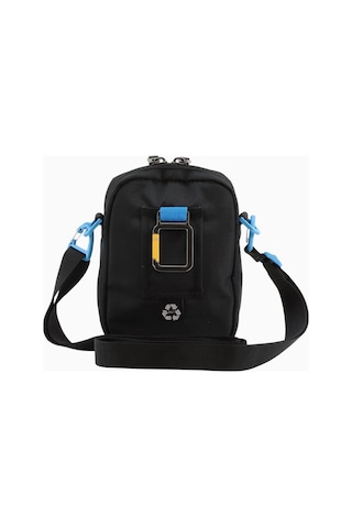 Discovery Icon Rfıd Korumalı Sürdürülebilir Utility 1l Kapasiteli Unisex Omuz Çantası Siyah 3