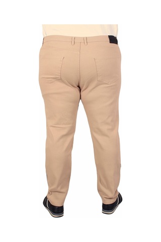 Moc Grande Mocgrande Büyük Beden Klasik 5 Cep Gabardin Pantolon 11915 Bej Bej