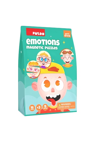 Puedo Manyetik Puzzle - Emotions Duygular