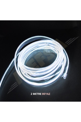 Araç Içi Torpido Neon Ip Led 2 Metre Buz Mavisi Sarı Beyaz Krmızı