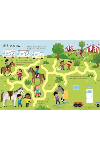Wipe-clean Horse And Pony Activities