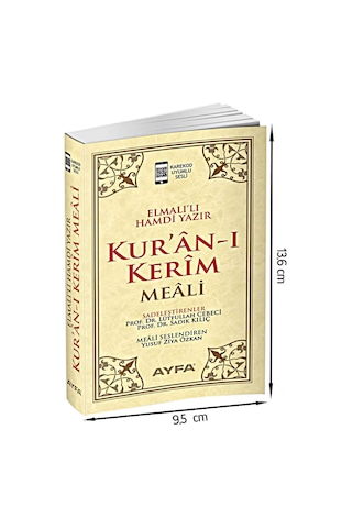 Kuranı Kerim Meali - Metinsiz Meal - Cep Boy - Ayfa Yayınları