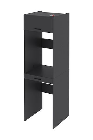 Bofigo Çamaşır Makinesi Dolabı Kurutma Makinesi Dolabı Banyo Dolabı Irmak Antrasit