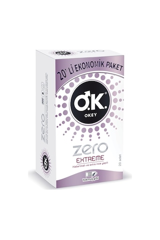 Okey Zero Extreme Prezervatif 60'lı