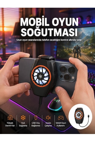 Hepsi Telefon Soğutucu Cep Telefon Soğutma Fanı Radyatör Najmaddin