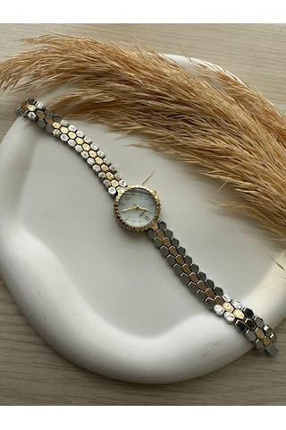 Rub006 25 Mm Rubsey Retro Hasır Kordon Vintage Kadın Kol Saati Siyah