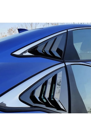 Honda Civic Aksesuar Fe1 Uyumlu Kelebek Cam Kaplama Vizörü 2022