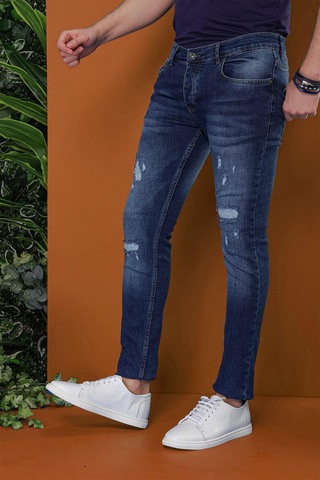 Denim Pnt 112 Koyu Mavi Jean Pantolon Mavi