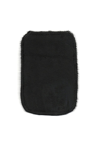 Çok Amaçlı Kullanıma Uygun Siyah Yumuşak Tüylü Temizlik Eldiveni Siyah