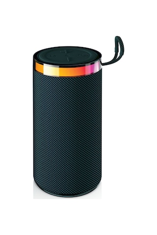 Yüksek Sesli Işıklı Taşınabilir TWS Bluetooth Hoparlör Şarjlı Kablosuz Speaker USB SD Destekli