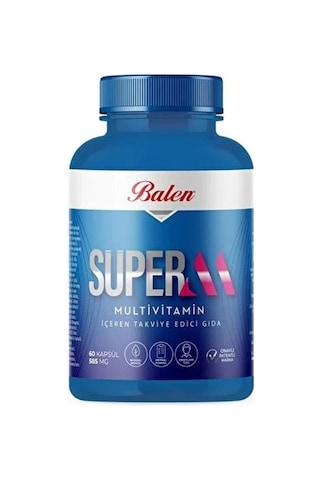 Balen Süper-m Multivitamin Kapsül 585 Mg 60