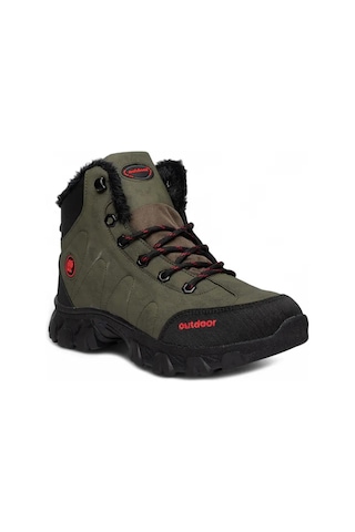 Cem Pekşen Jagulep 4057 Soğuk Geçirmez İçi Kürklü Outdoor Bot Haki