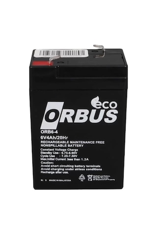Sh Energy Mustang 6 Volt 4 Amper Kuru Işıldak Aküsü 70x48x101 Mm Najmaddin