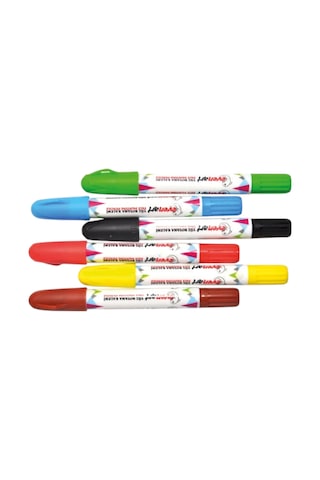 Evenart Yüz Boyama Kalemi 6 Renk Çok Renkli