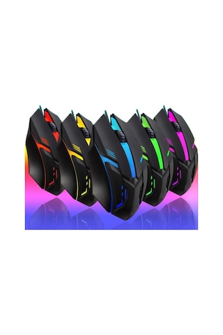 Jms Zuoya C3 Kablolu Ergonomik Renkli Solunum Lambası Oyuncu Mouse