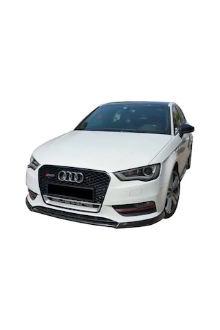 Audi A3 8v Ön Ek Karlık Plastik Mat Siyah 2012 2013 2014 2015 2016 Karlık+bodykit+ek