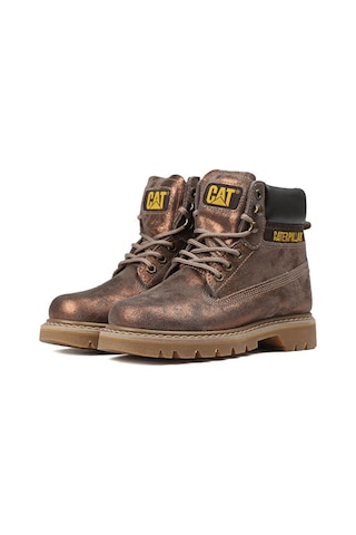 Caterpillar Cat Genç Botu 015g0831-bronze-metallıc Kahverengi Colorado Limited Kahverengi