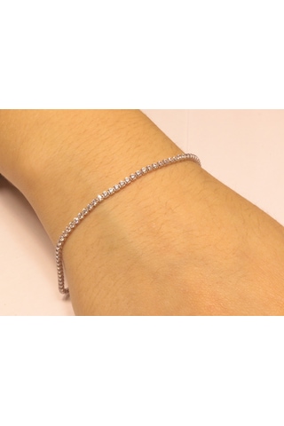 Beyaz Altın Su Yolu Bileklik Guler1003208 Beyaz Altın