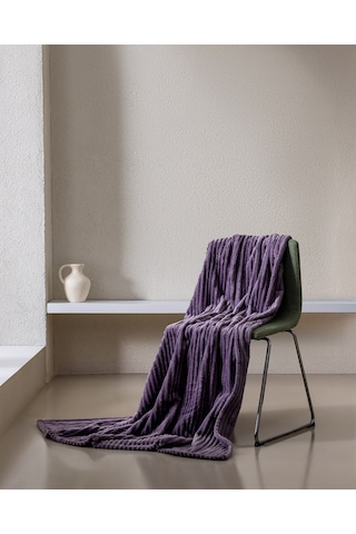 Corbeau Welsoft Düz Tv Battaniye - Açık Mürdüm 8684427293256 Çok Renkli