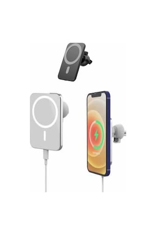 İos Uyumlu Magsafe Kablosuz 15w Şarj Powerbank Magesafe Çok Renkli