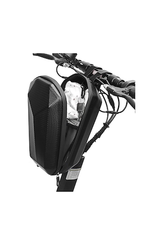 Arion Eva Hardshell Suya Dayanıklı Bisiklet Scooter Ön Çantası Siyah
