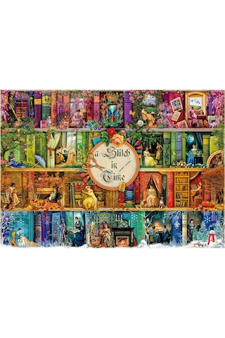 Educa 3000 Parça Dikiş Zamanı Puzzle - 19946 - A Stitch In Time
