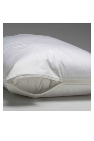 Maki Beyaz 50x70 Fermuarlı Sıvı Geçirmez Yastık Koruyucu Alez