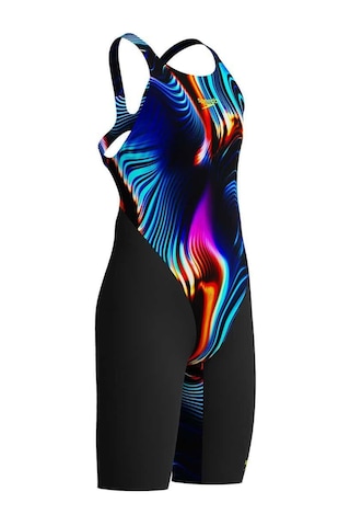 Speedo Fastskin Endurance+ Kız Çocuk Yarış Mayosu Siyah