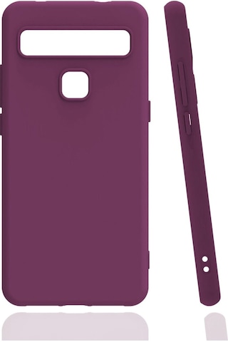 Tcl 10l Kılıf Zore Biye Silikon Mor