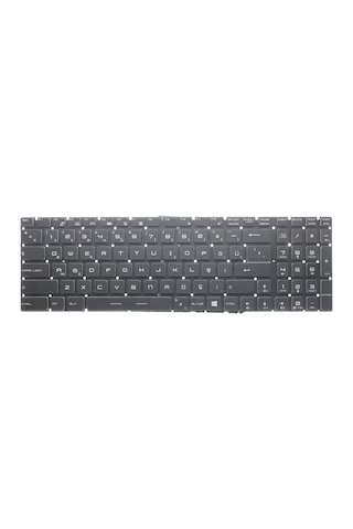 MSI Uyumlu GE73 Raider 7RD-013XTR Klavye Işıklı (Siyah TR) (Pars Power) Ver.1 - RGB Kontrol 657134