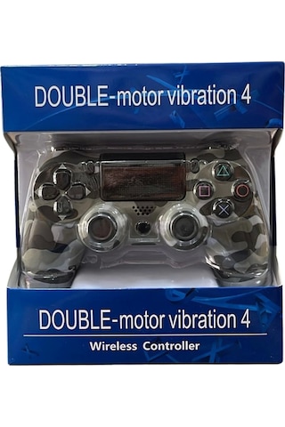 Glrtech P4b Kablosuz Oyun Kolu Double Motor Titreşimli Şarj Edilebilir Ps4 Uyumlu