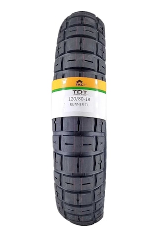 120/80-18 Tl Dubleks Motosiklet Lastiği Runner